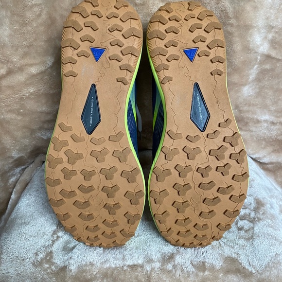 Brooks Catamount Navy Volt‎ Ultralight Trail Running Shoes Mens 10.5 - Picture 3 of 8